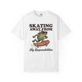 Frog Skater Cool Glasses T-Shirt – Funny Toad Animal product image 1