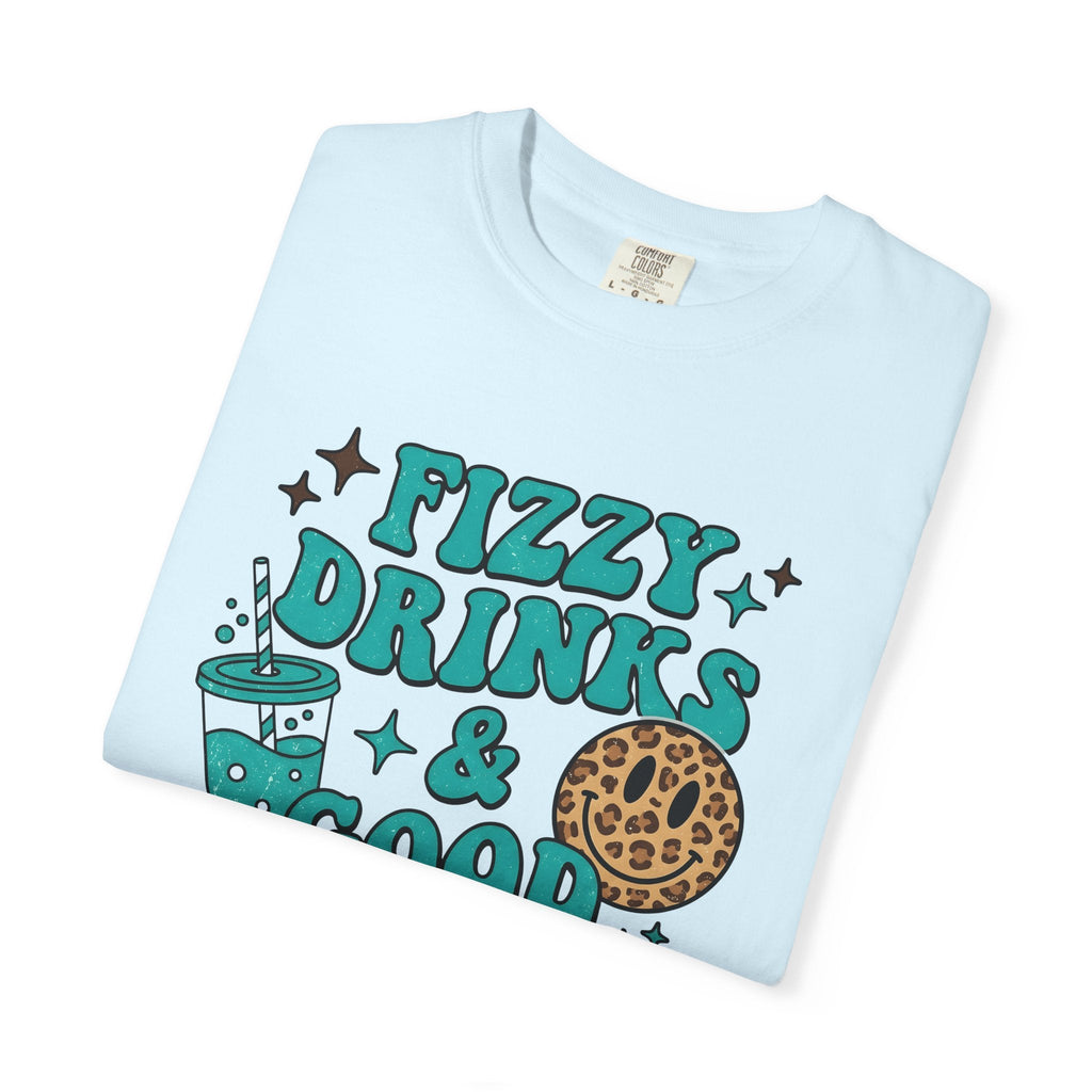 Fizzy Drink Cup Shirt Drinks Encouragement Unisex Gift Cartoon Tee Soda Cup