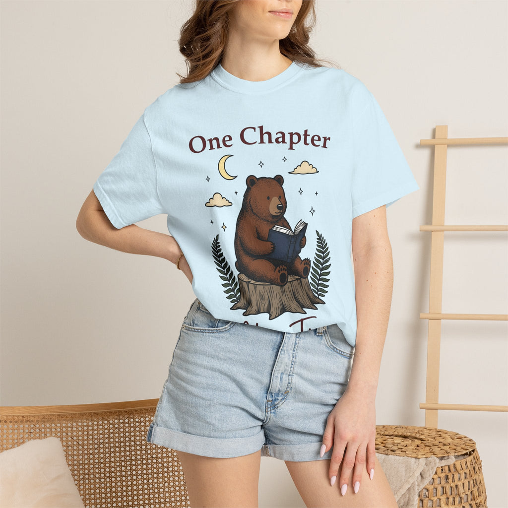 Bear Reading Moonlight Playful T-Shirt – Bookish Animal product image 9