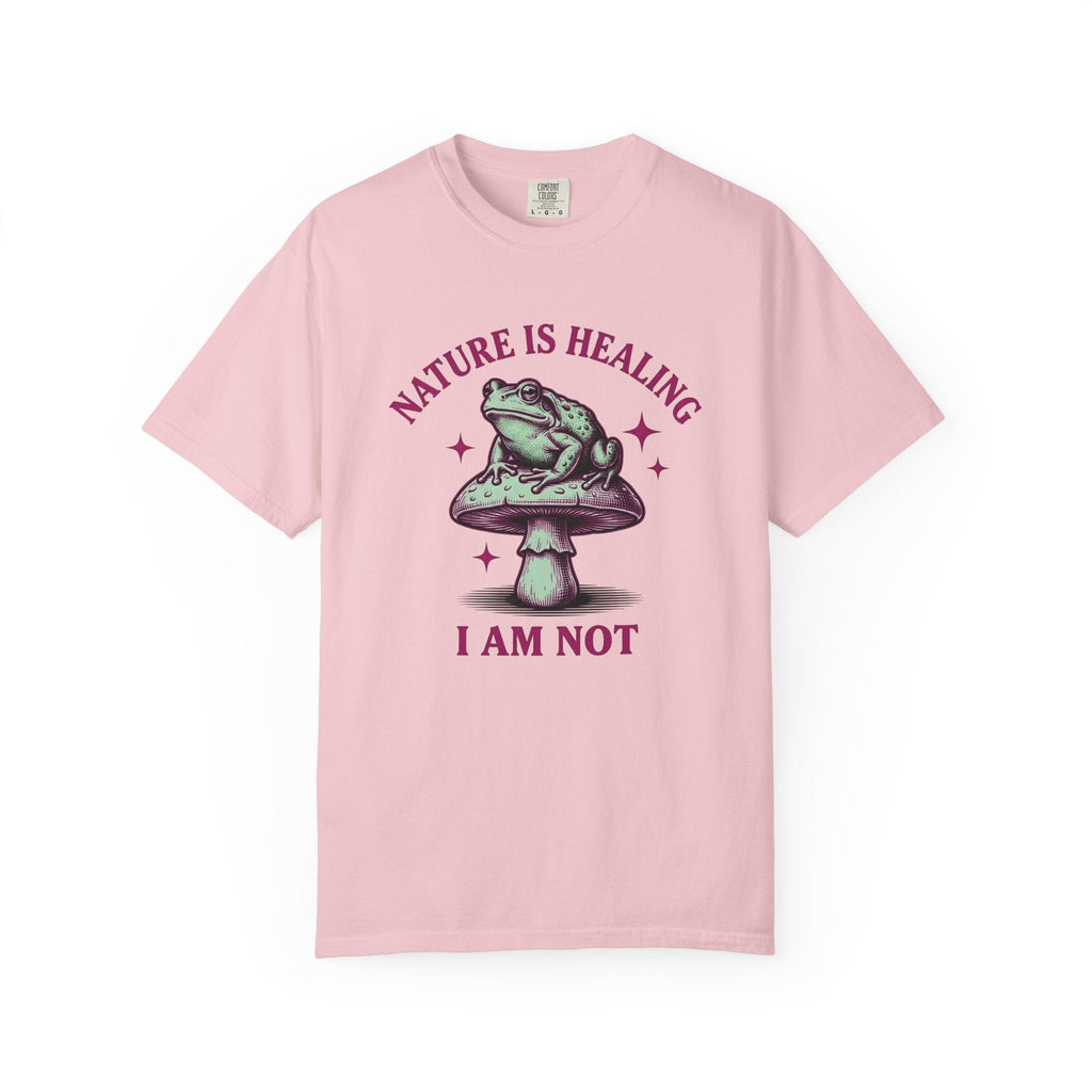 Toad Fungus Retro T-Shirt – Funny Outdoors Nature Humor product image 3