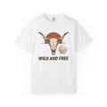 Steer Skull Shirt Cowgirl Country Gift for Women Farmhouse product image 1