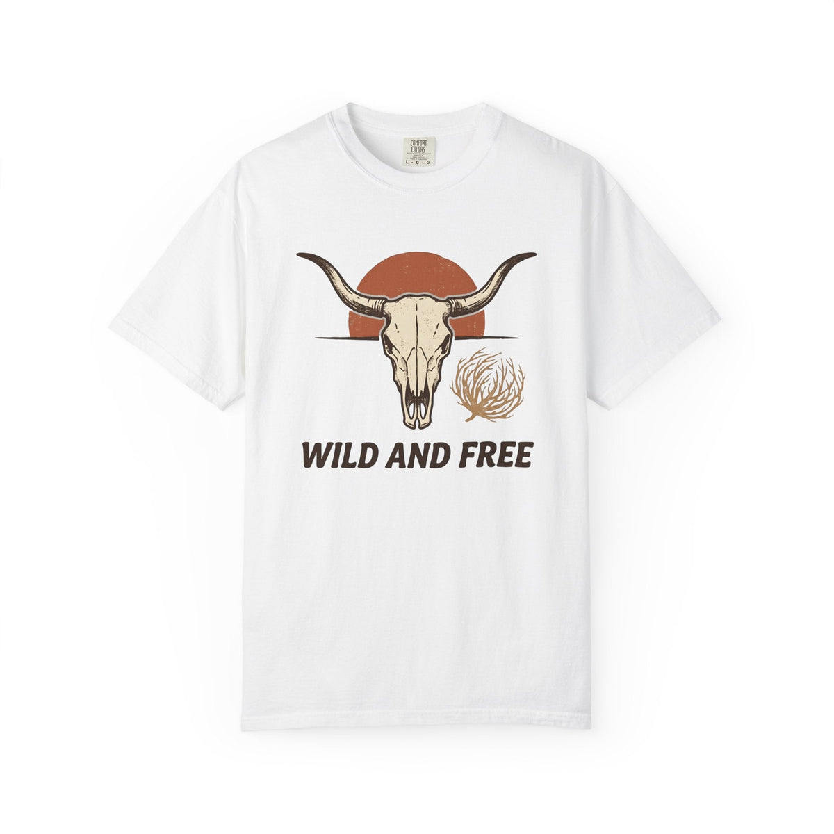 Steer Skull Shirt Cowgirl Country Gift for Women Farmhouse product image 1