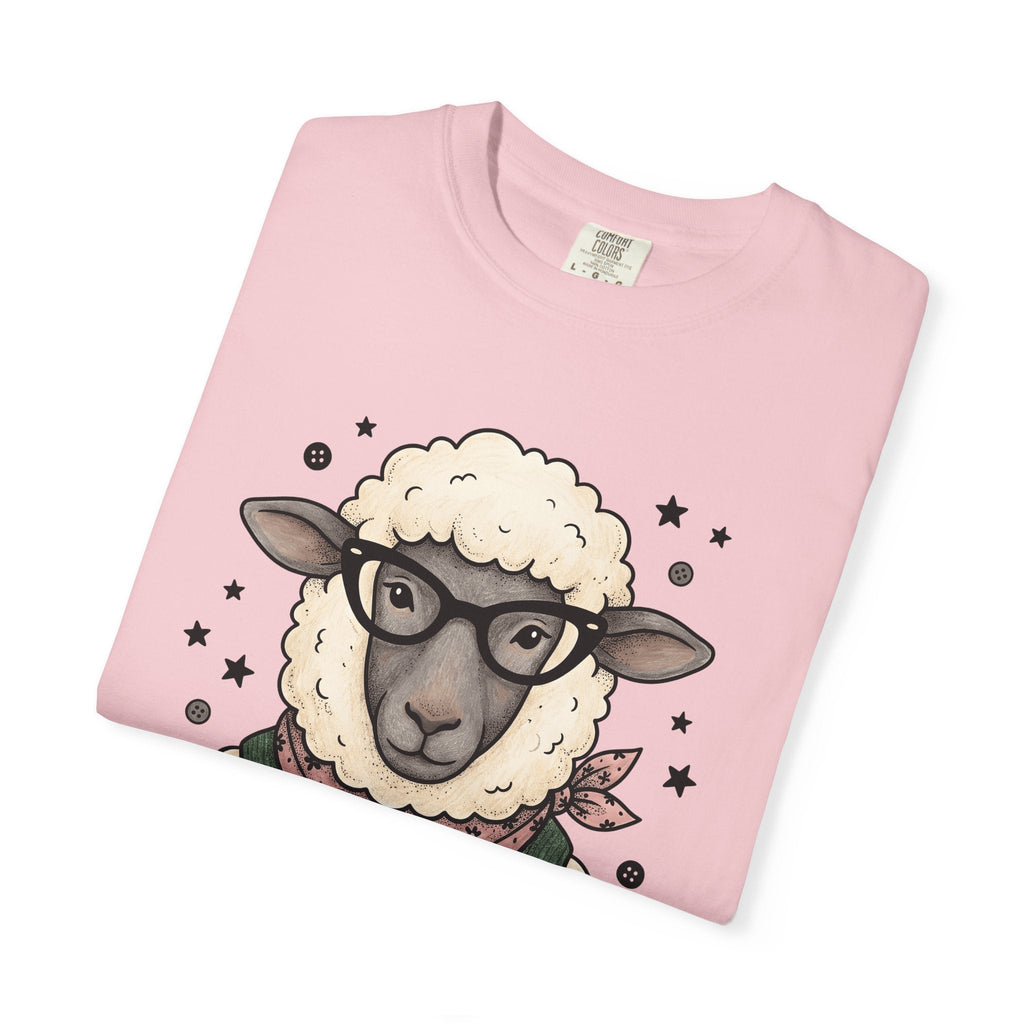 Sheep Glasses Line Art T-Shirt – Funny Minimalist Animal product image 11
