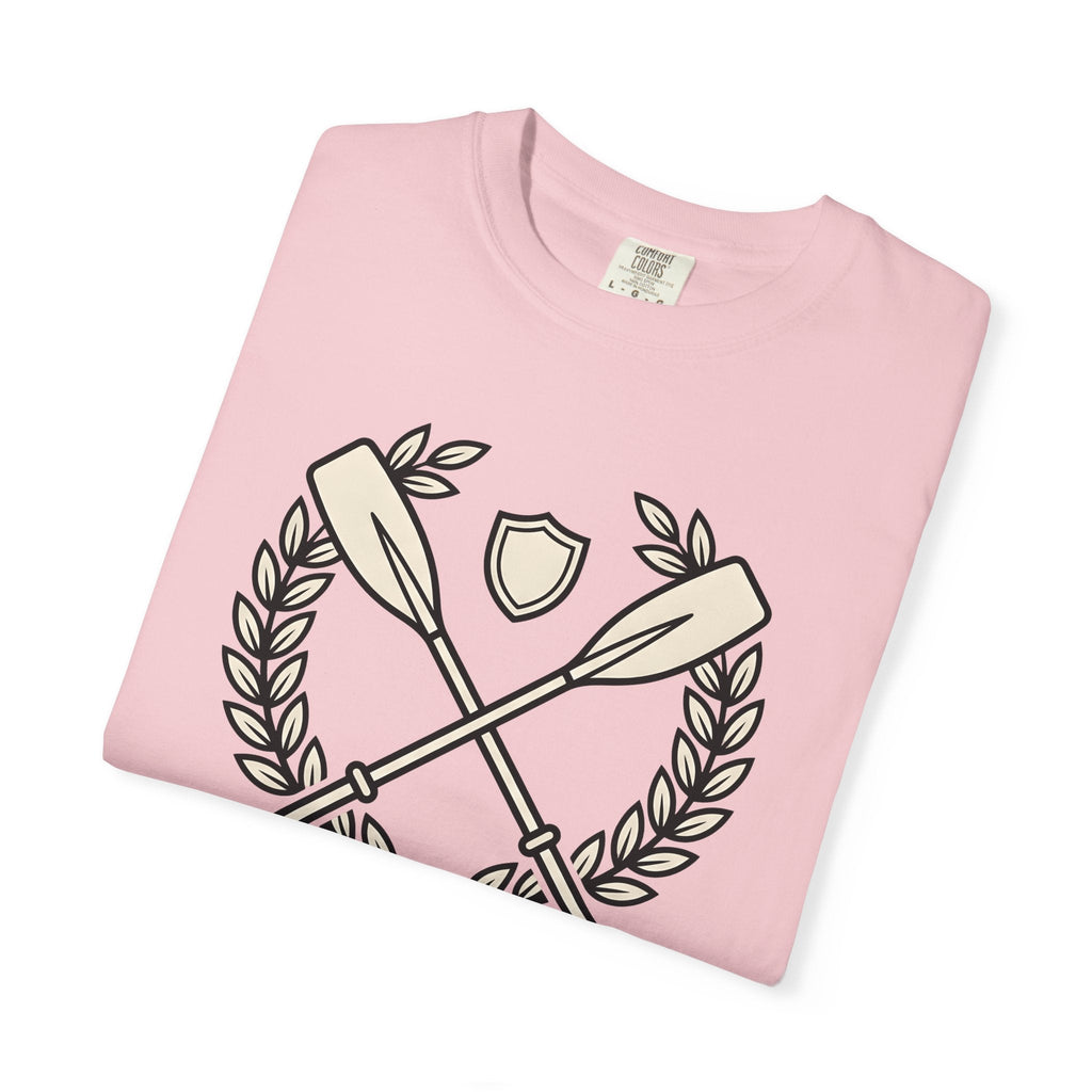 Crossed Paddles Shirt Rowing Squad Unisex Gift Line Art Tee product image 11