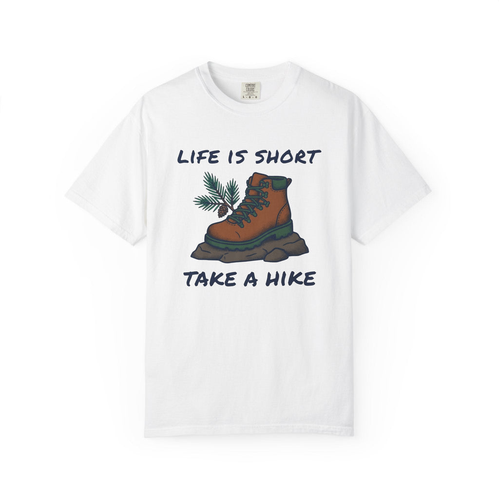 Hiking Boot Shirt Adventure Unisex Gift Vintage Tee product image 1