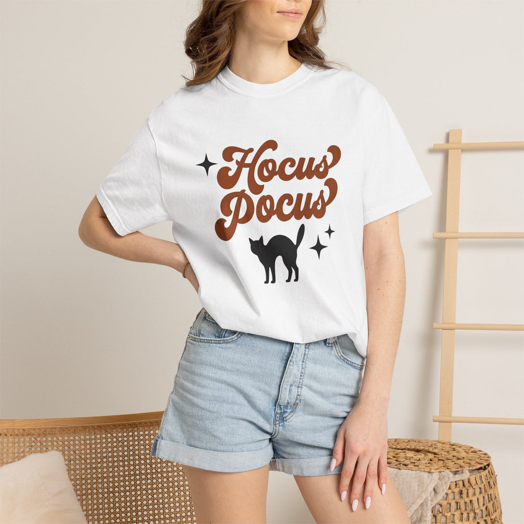 Black Cat Vintage T-Shirt – Halloween Magic Horror Fan product image 6