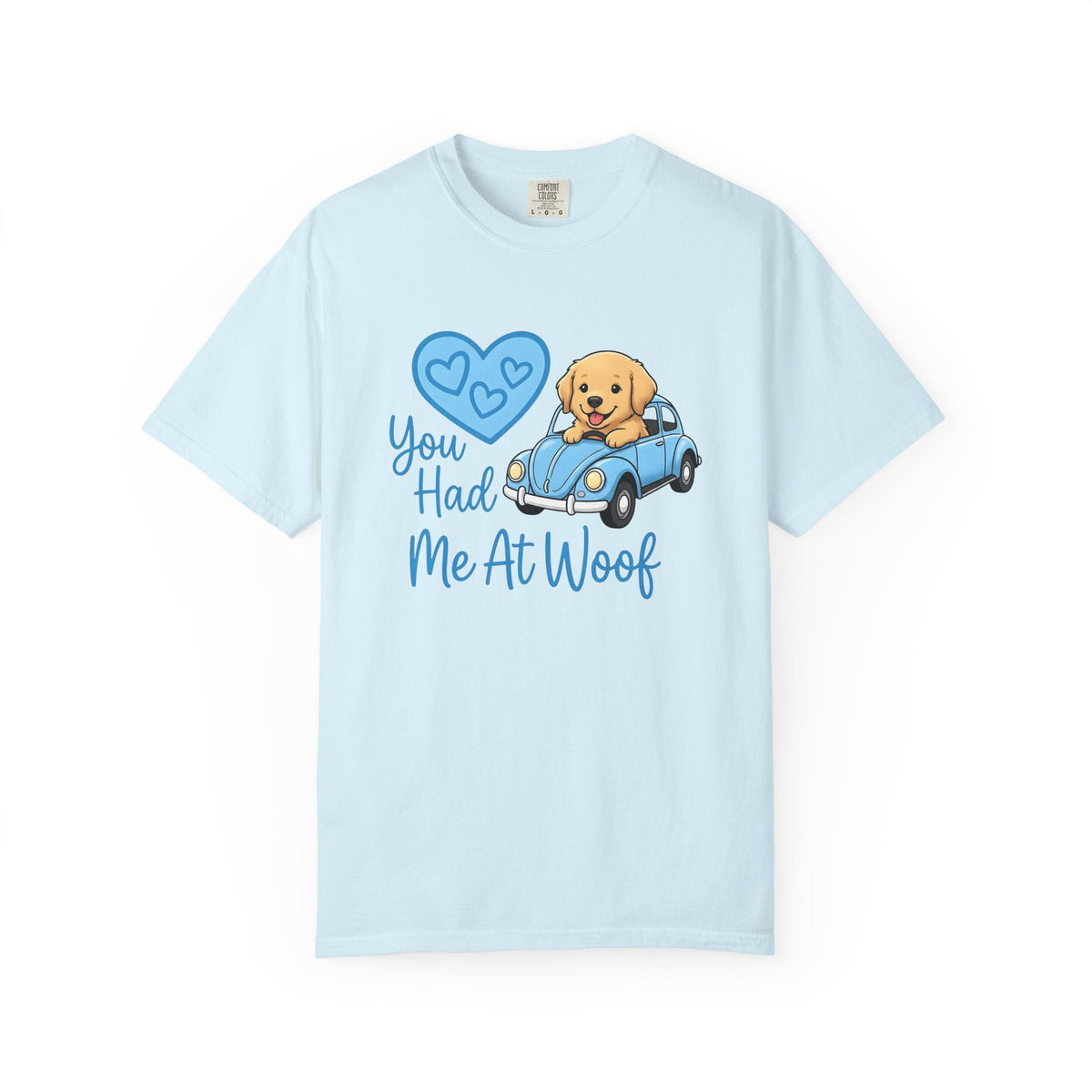 Golden Retriever Truck Shirt Dog Pet Unisex Gift Comic Tee product image 2