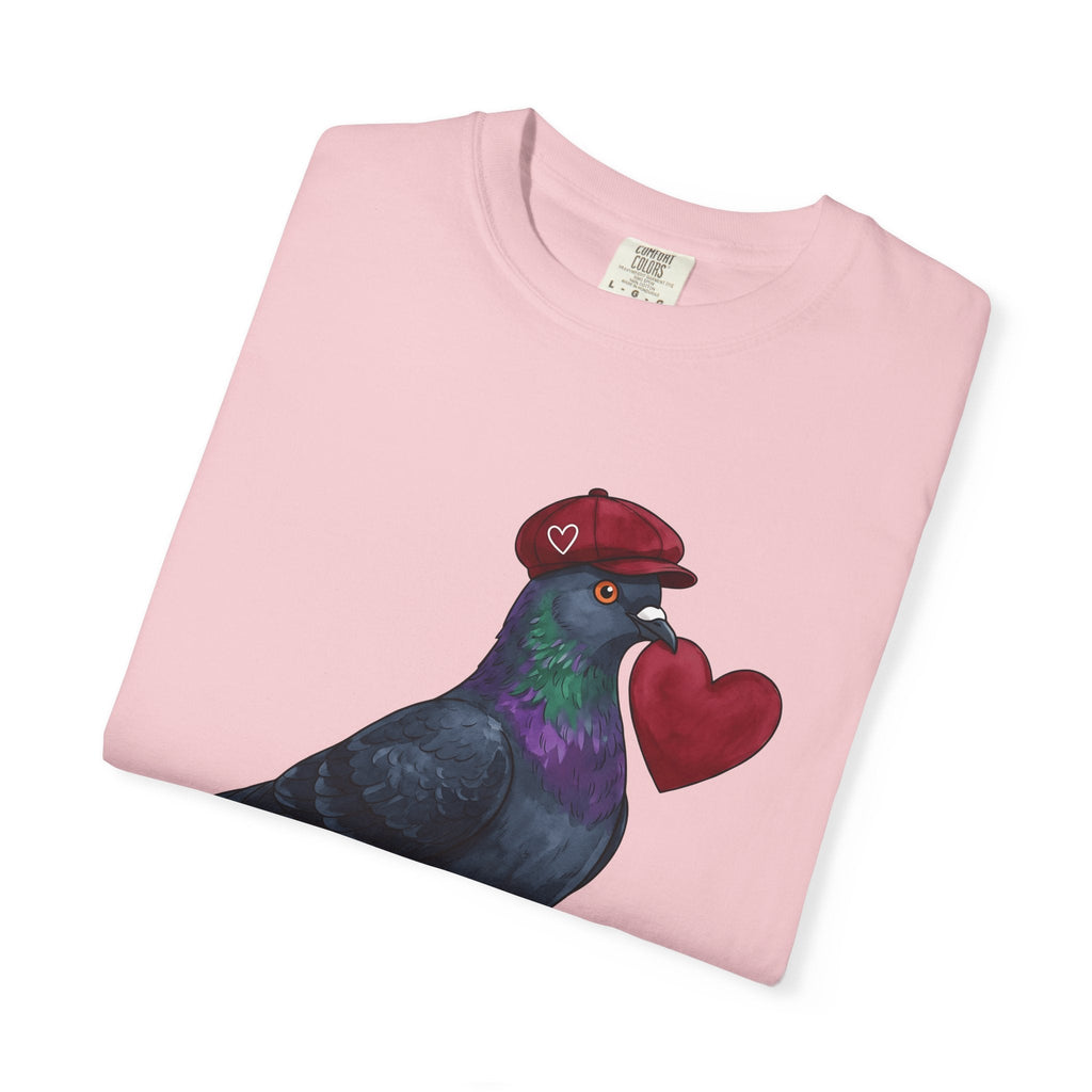 Pigeon Heart Shirt St. Valentines Day Love Unisex Gift product image 11