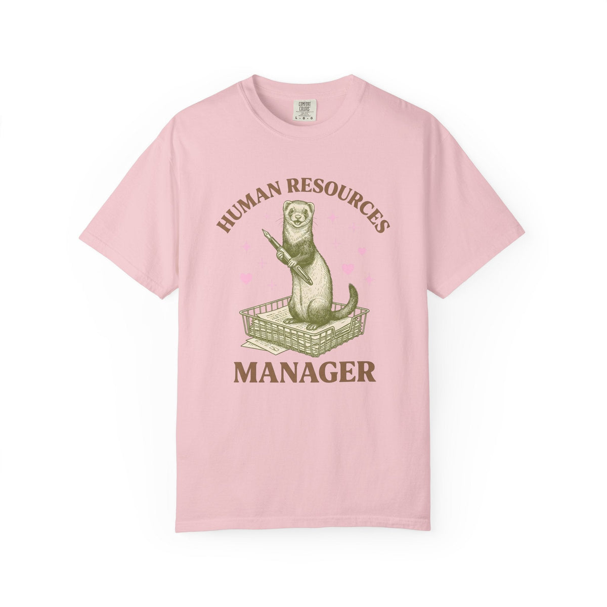 Ferret Enclosure Distressed T-Shirt – Funny Critter Pet product image 3
