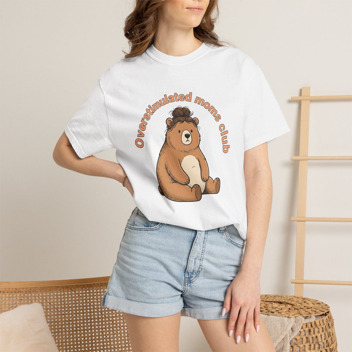 Bear Mom Shirt Moms Family Gift for Women Cute Tee Mama product image 6