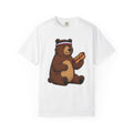 Bear Sausage Shirt America Flag Unisex Gift Comic Tee product image 1