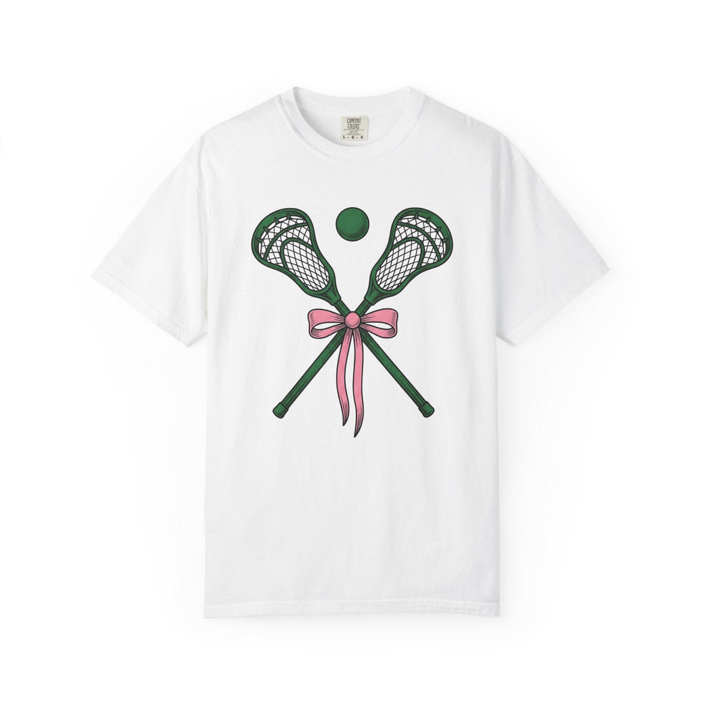 Lacrosse Sticks Shirt Sports Unisex Gift Line Art Tee product image 1