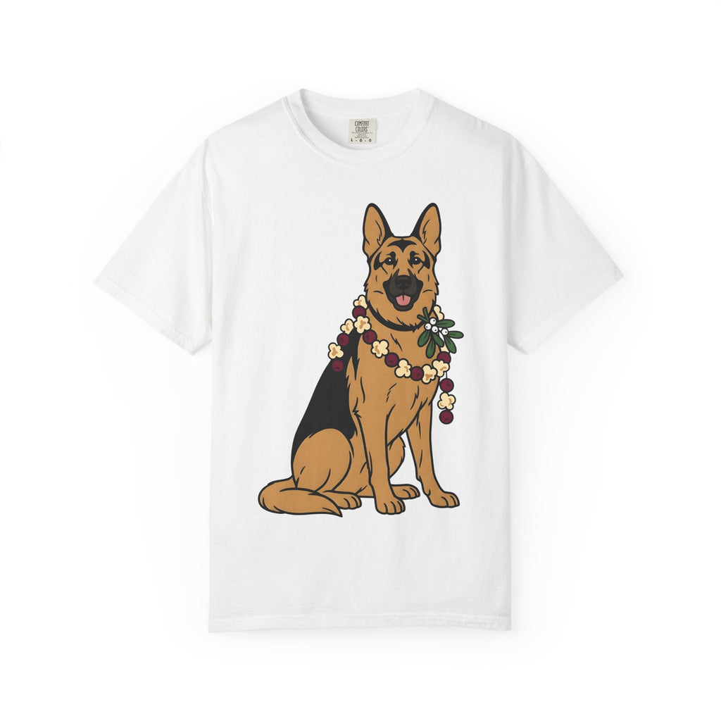 German Shepherd Shirt Dog Christmas Unisex Gift Cartoon Tee product image 1