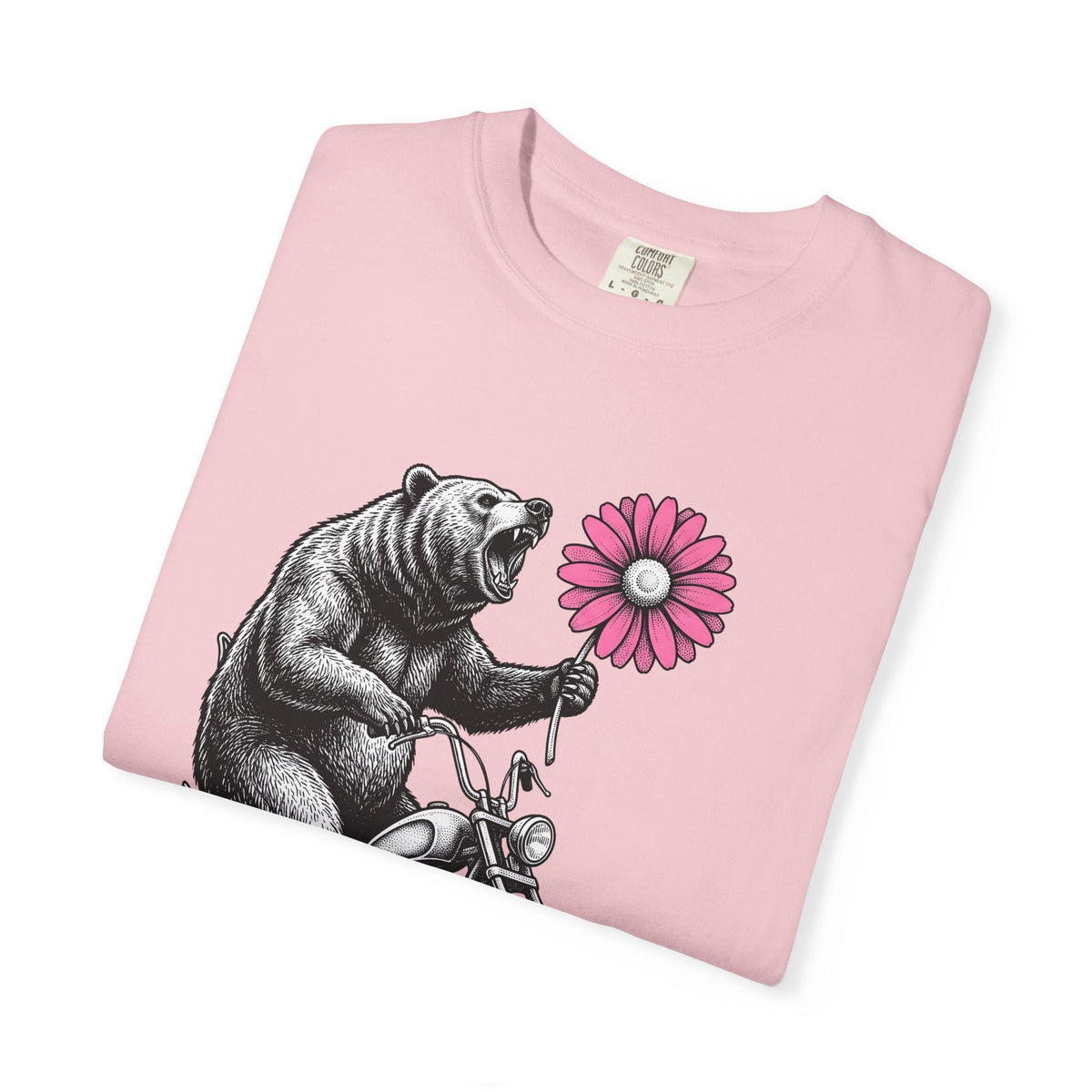Bear Motorcycle Shirt St Valentines Day Animal Unisex Gift product image 11
