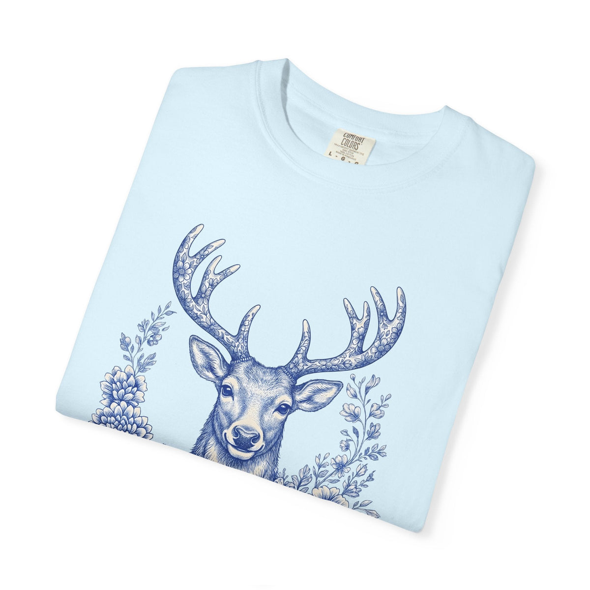 Elk Bloom Shirt Christmas Nature Unisex Gift Wildflower Tee product image 8