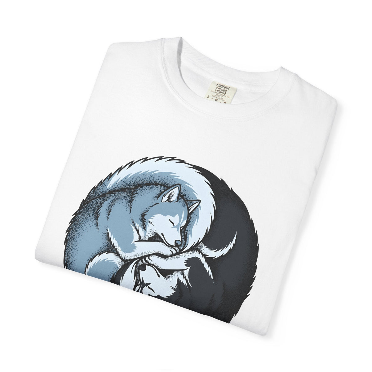 Husky Dogs Shirt Dog Fauna Unisex Gift Line Art Tee product image 5