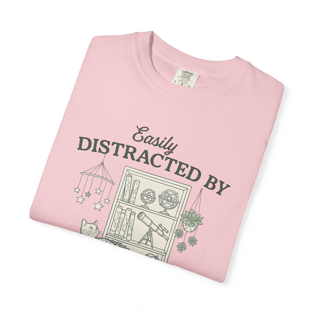 Kitten Shelf Shirt Cat Space Unisex Gift Outline Tee product image 11