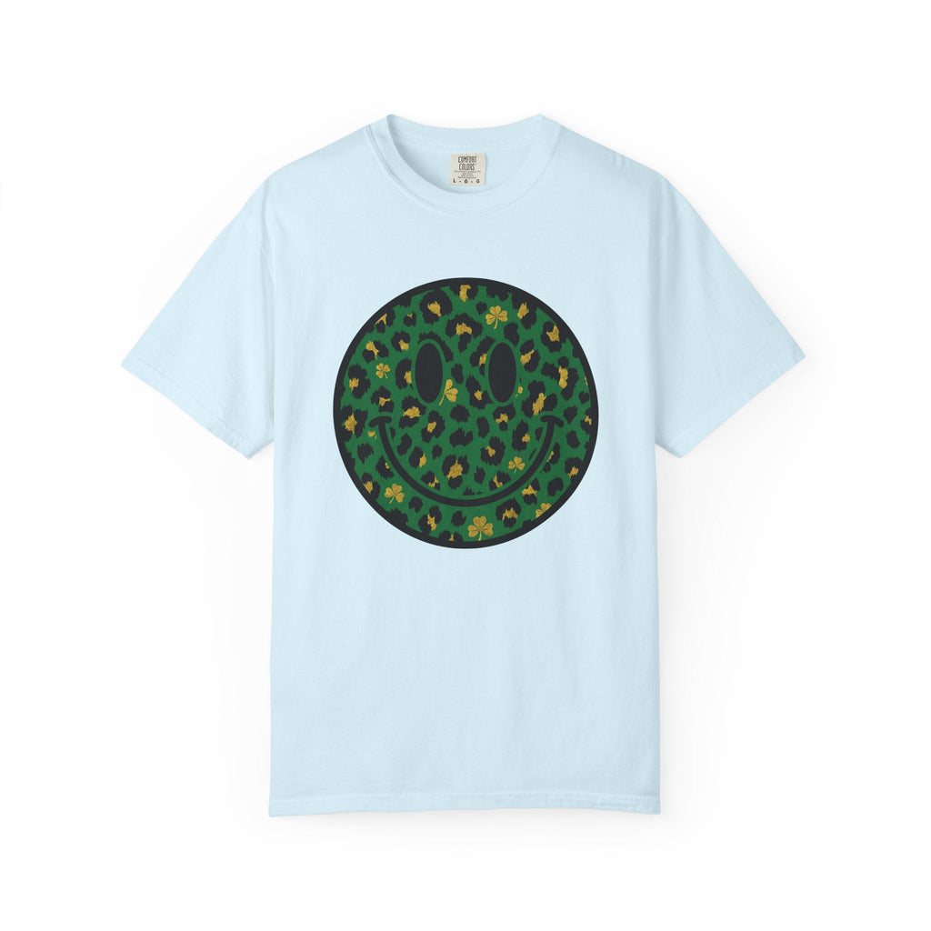 Smiley Face Shirt St Patrick's Day Animal Print Unisex Gift product image 2
