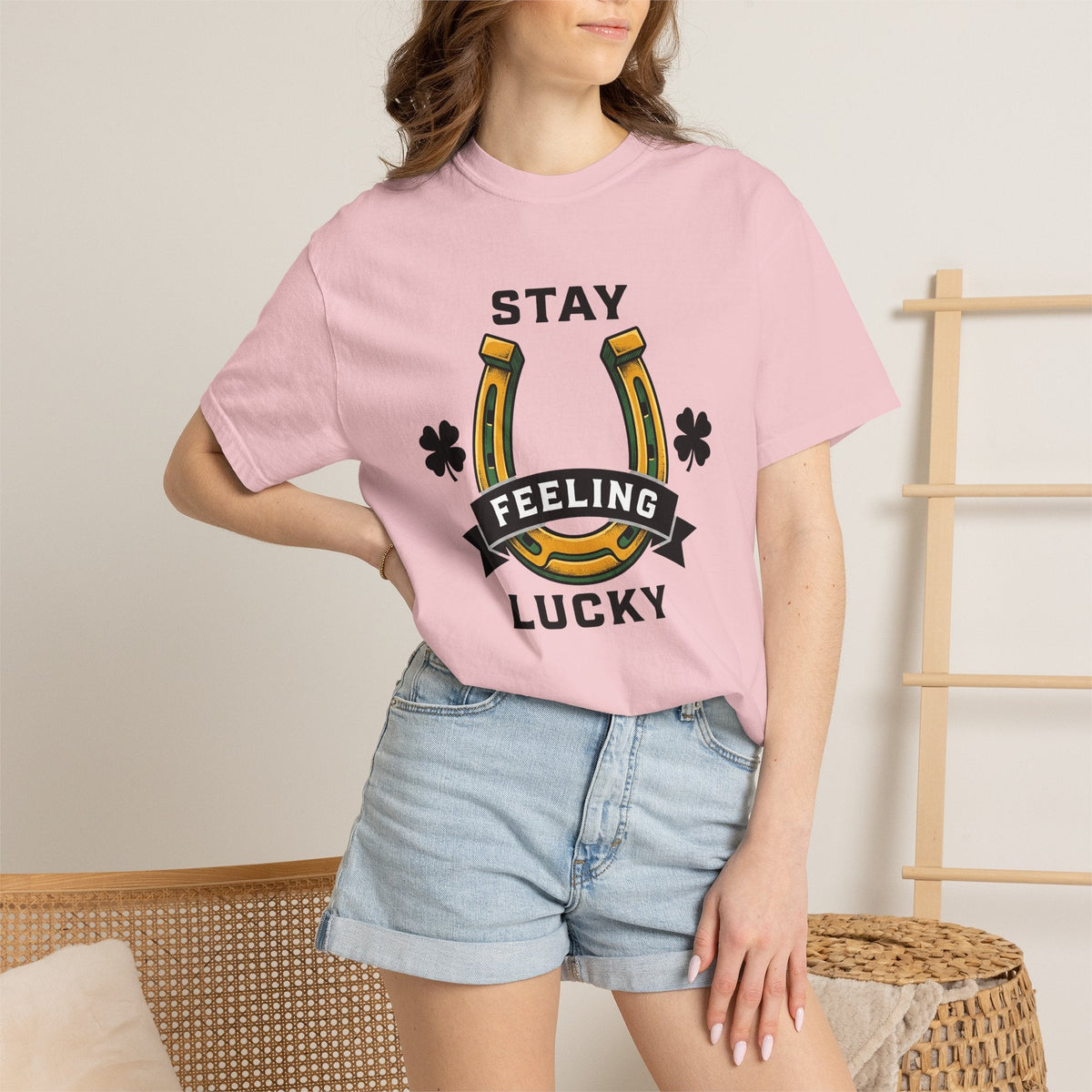 Horseshoe Clipart Shirt St Patrick's Day Fortune Unisex product image 12