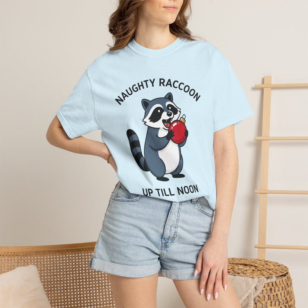 Raccoon Illustration Shirt Funny Wildlife Unisex Gift Comic product image 9