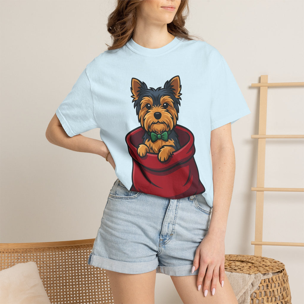 Yorkie Puppy Shirt Dog Pet Supplies Gift Women Pop Art Tee product image 9