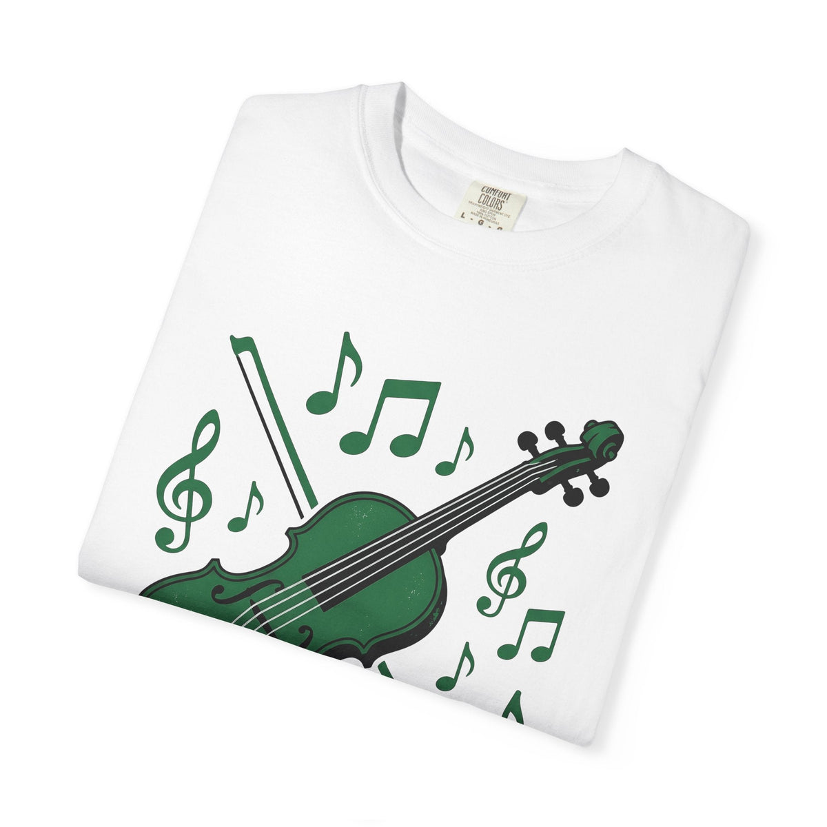 Green Fiddle Shirt St Patricks Day Song Gift Women Graphic product image 5