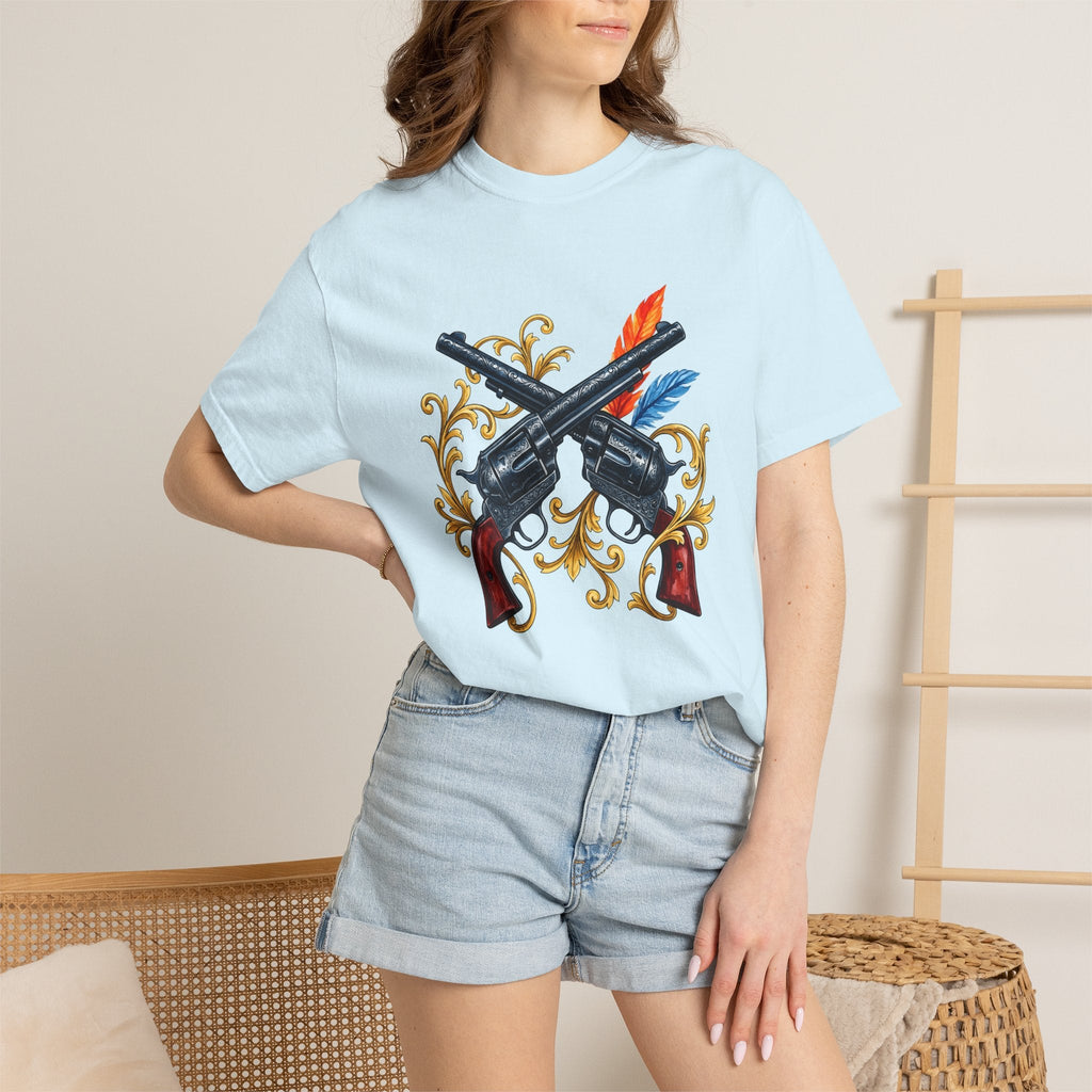 Crossed Revolvers Shirt Cowgirl Country Gift for Women product image 9