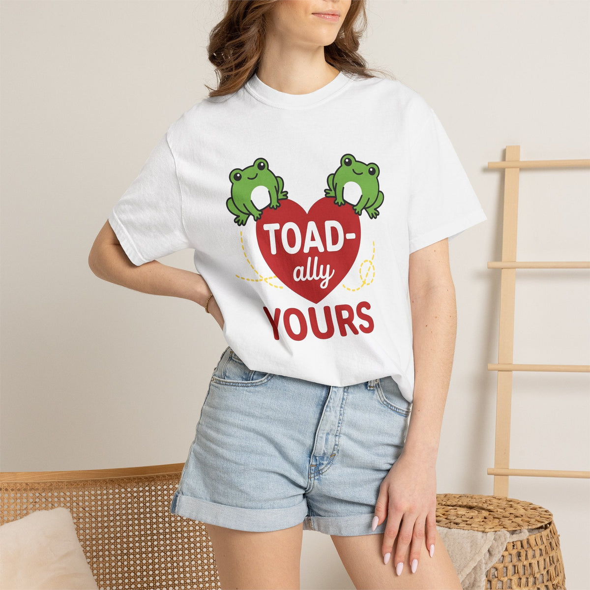 Frog Heart Shirt Valentine Pet Unisex Gift Kawaii Tee Toad product image 6