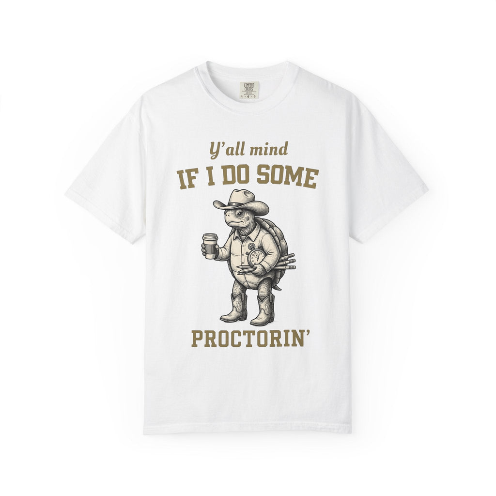 Western Turtle Shirt Teachers Jokes Unisex Gift Retro Tee product image 1
