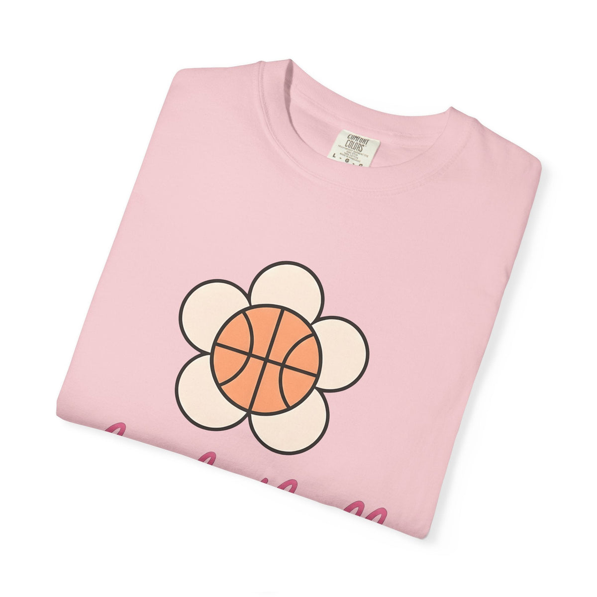 Basketball Petal Shirt Garden Unisex Gift Flat Tee Flower product image 11
