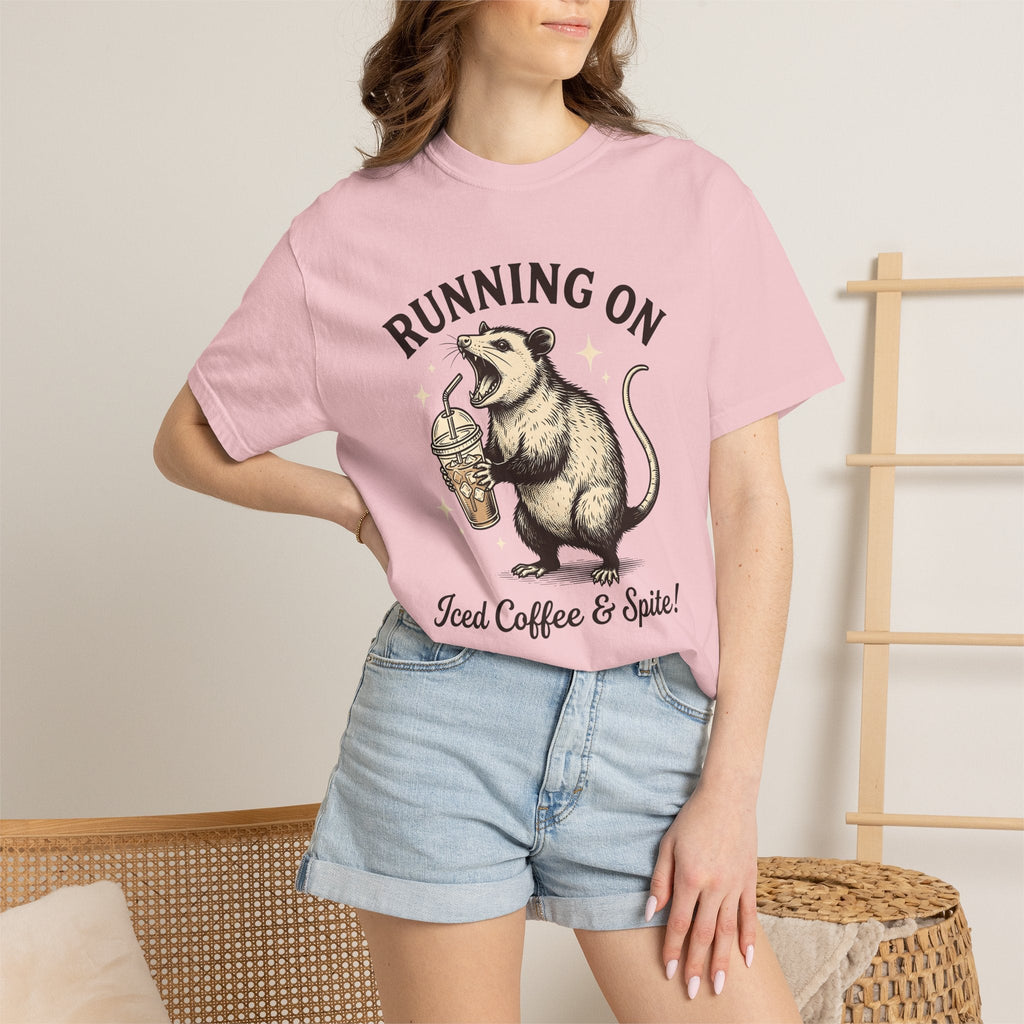 Possum Cafe Shirt Coffee Creatures Unisex Gift Antique Tee product image 12