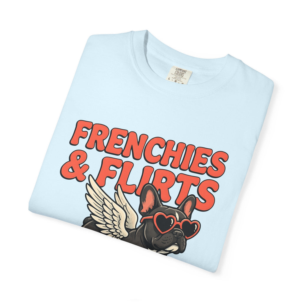Frenchie Puppy Shirt Valentine's Day Pet Unisex Gift Sketch product image 8