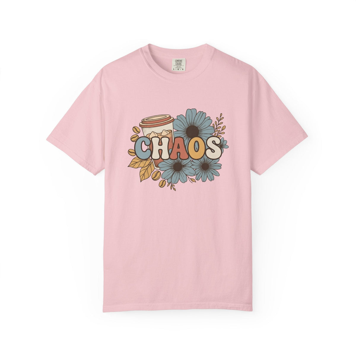 Coffee Cup Floral Shirt Mom Coffee Gift for Women Boho Tee Mug T-Shirt Mother