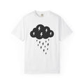 Dark Cloud Shirt Boho Chic Forecast Unisex Gift Flat Tee product image 1