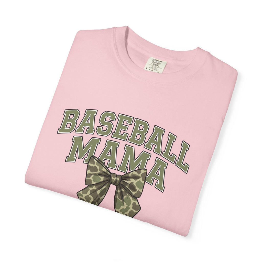 Camo Hair Bow Shirt Baseball Mom Competition Gift for Women product image 11