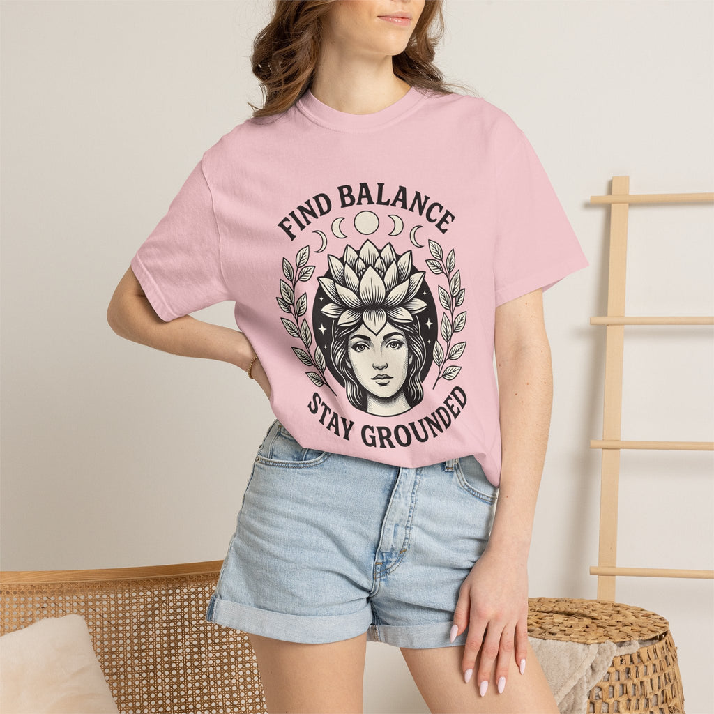 Lotus Bloom Girl Shirt Yoga Wellness Gift for Women Earthy product image 12