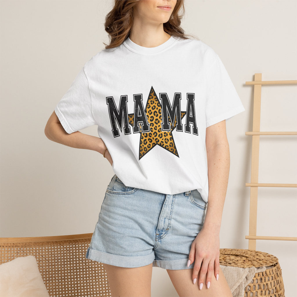 Cheetah Star Shirt Moms Feline Gift for Women Modern Tee product image 6