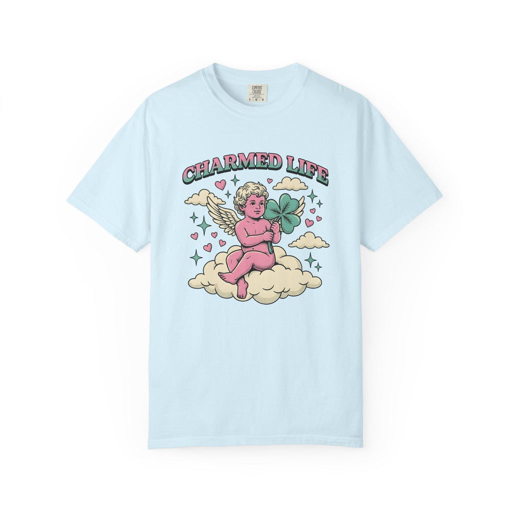 Angel Clover Shirt St Patricks Day Luck Unisex Gift Vintage product image 2