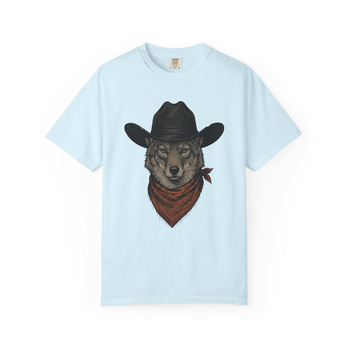 Wolf Cowboy Shirt Cowgirl Western Gift for Women Vintage product image 2