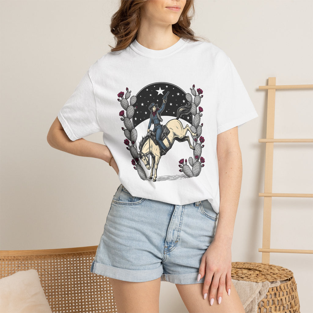 Cowgirl Horse Shirt Rodeo Gift for Women Vintage Tee product image 6