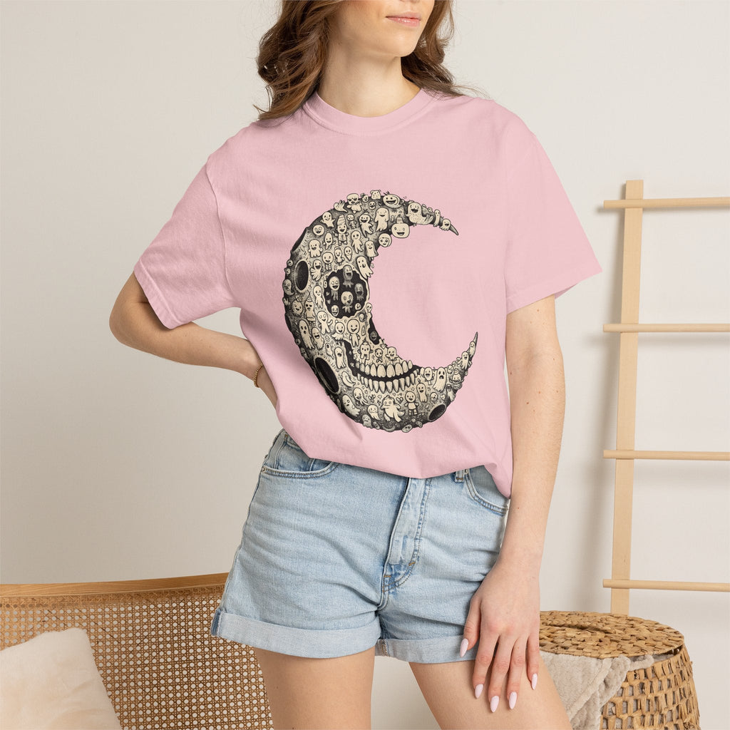 Crescent Moon Shirt Boho Chic Zodiac Unisex Gift Rustic Tee product image 12