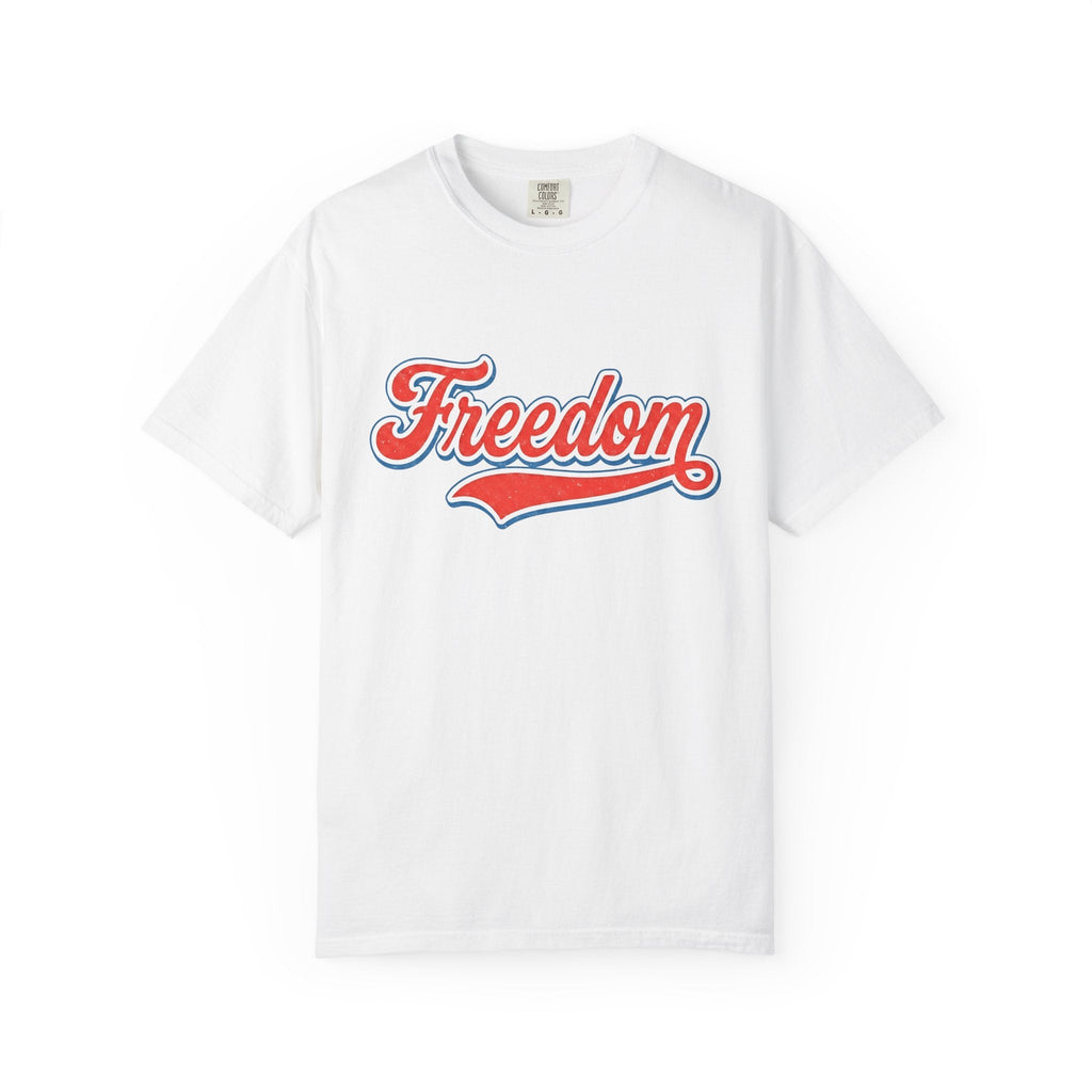 Vintage Varsity Lettering Shirt America Patriotism Unisex product image 1