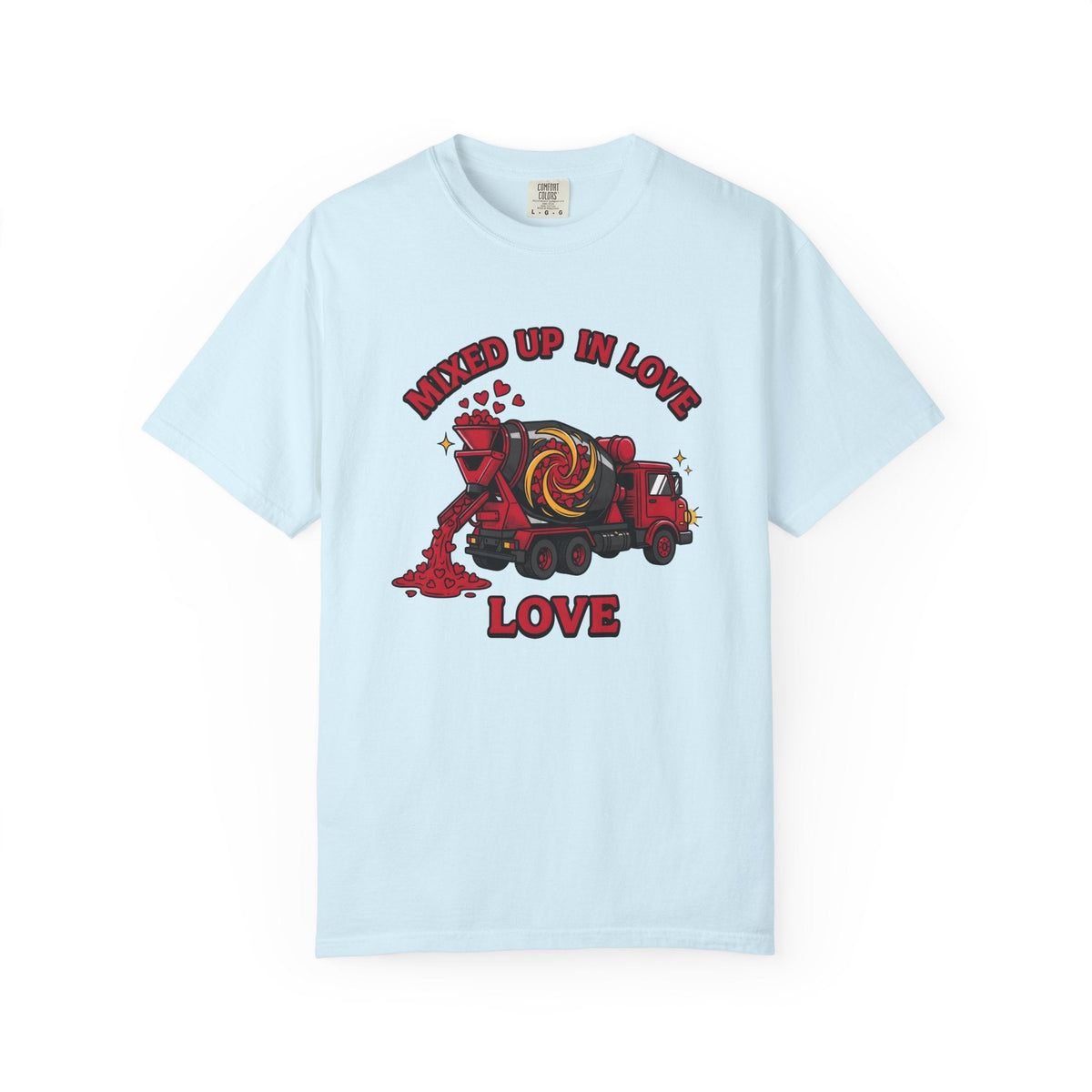 Concrete Truck Hearts Shirt St. Valentine's Day Satire product image 2