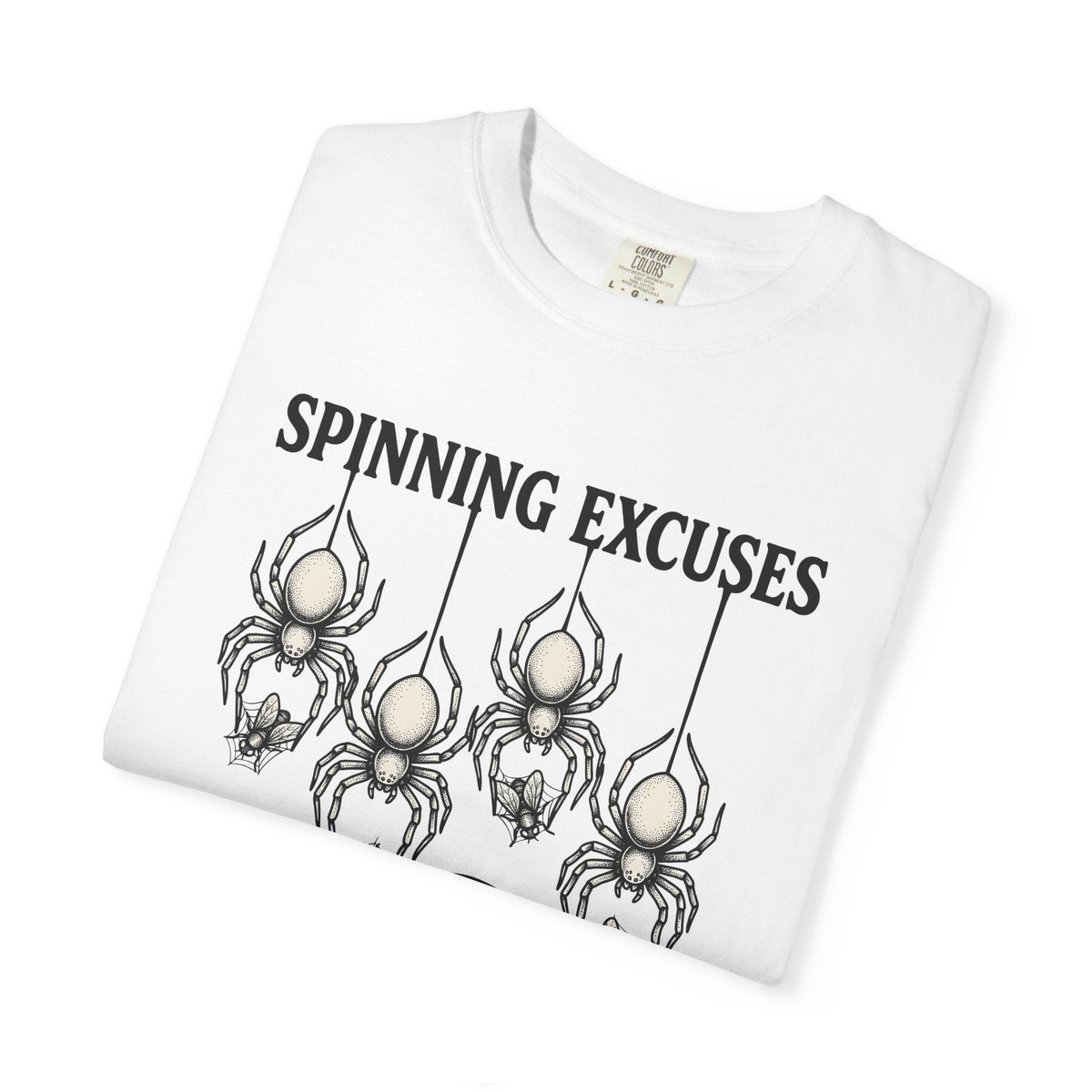 Spider Mysterious T-Shirt – Creepy Halloween Arachnid Art product image 5