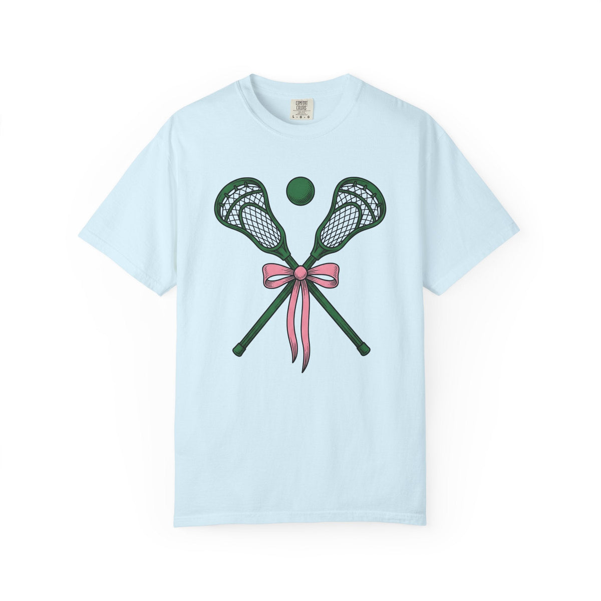 Lacrosse Sticks Shirt Sports Unisex Gift Line Art Tee product image 2