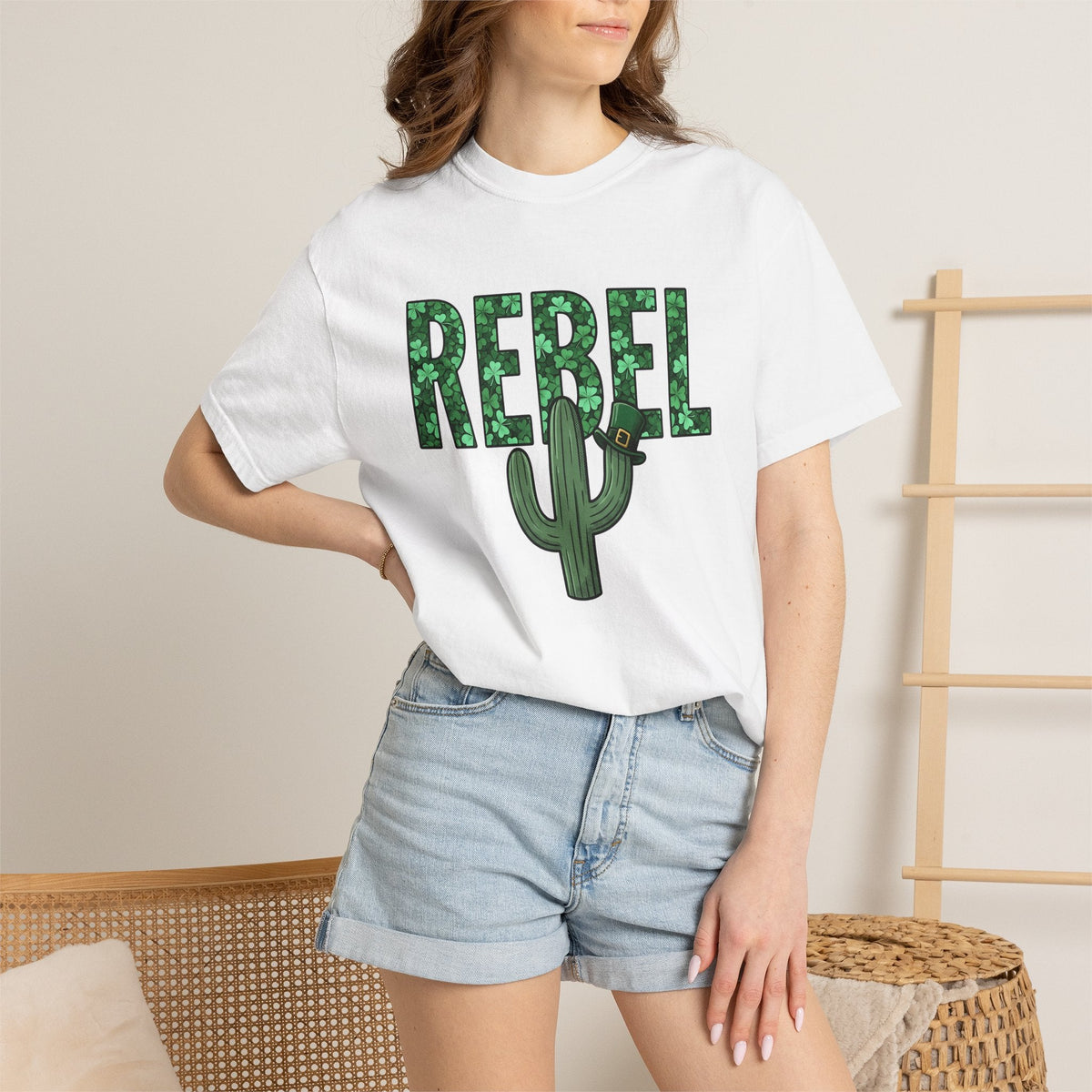 Cactus Illustration Shirt St Patrick's Day Joke Unisex Gift product image 6