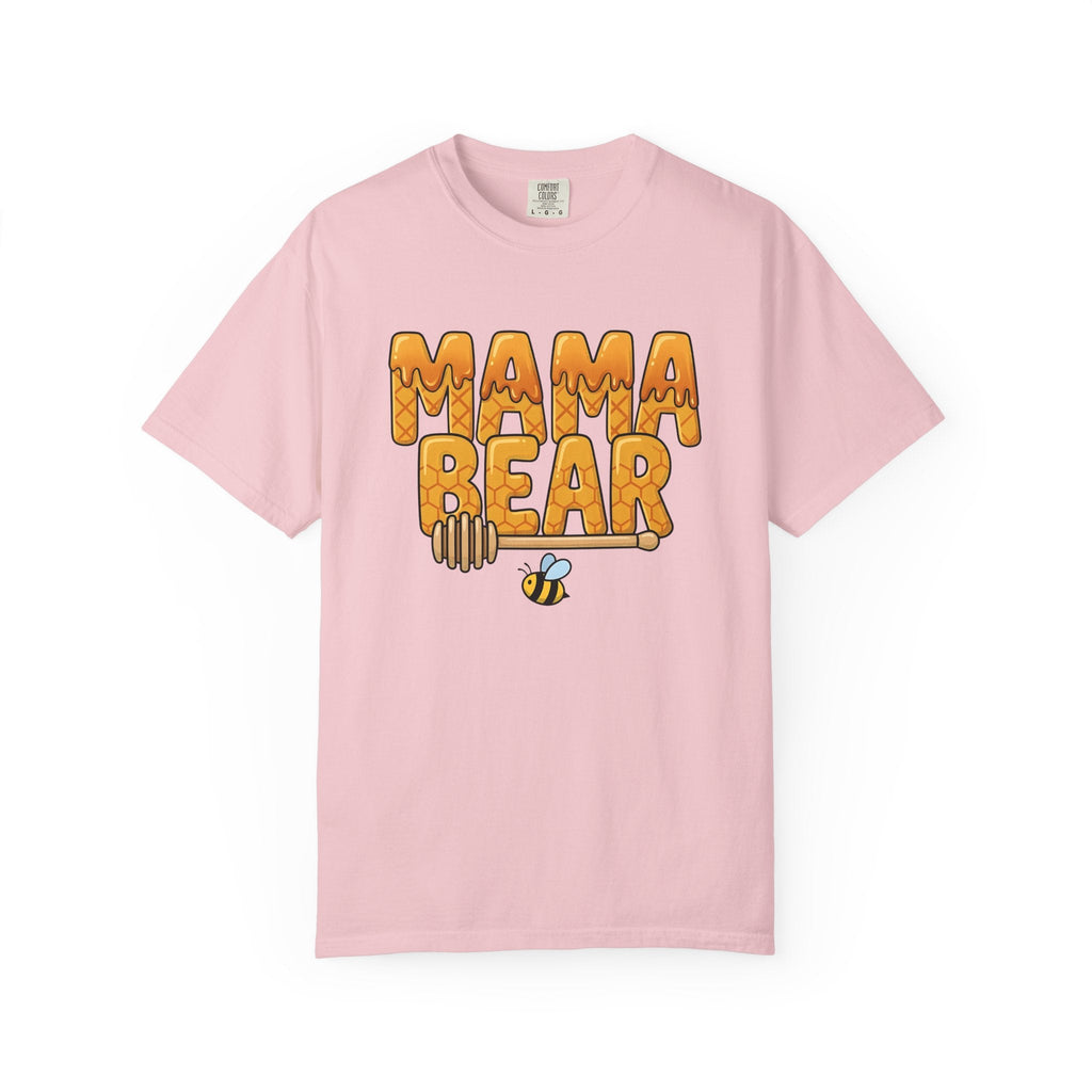 Honeycomb Bee Cartoon T-Shirt – Mom Honey Lover Design product image 3