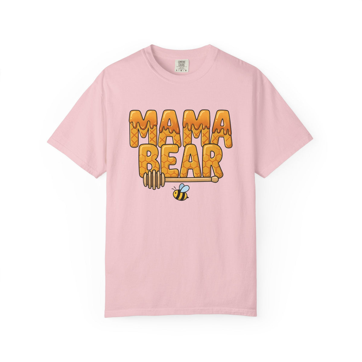 Honeycomb Bee Cartoon T-Shirt – Mom Honey Lover Design product image 3