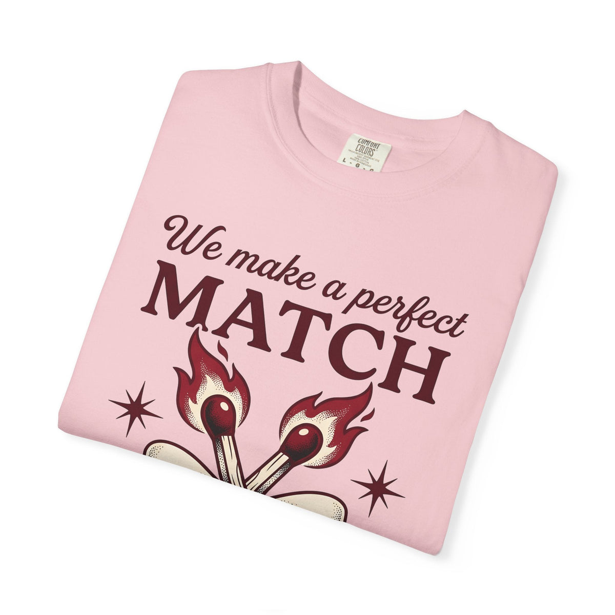Burning Match Bow Shirt St. Valentine's Day Relationship product image 11