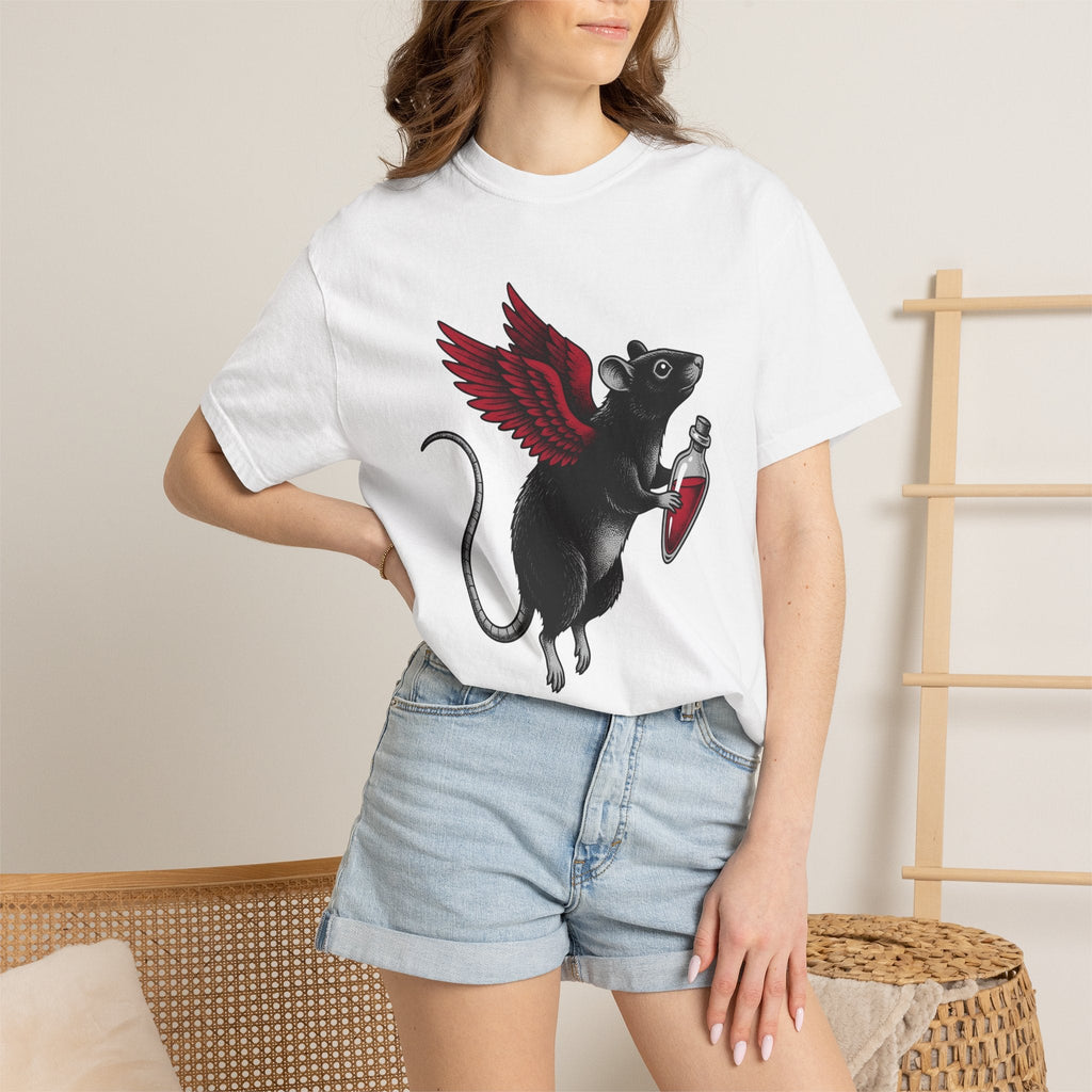 Bat Rat Shirt St. Valentine's Day Dark Unisex Gift Sketch product image 6